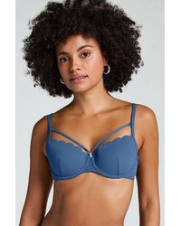 Hunkemöller - Scallop Padded Underwired Bikini Top - Lyst
