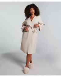 Hunkemöller - Waffle Bathrobe - Lyst