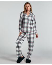 Hunkemöller - Fleece Pyjama Set - Lyst