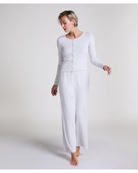 Hunkemöller - Pyjamabroek Pointelle - Lyst
