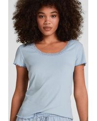 Hunkemöller - Pyjama Top Jersey Rib - Lyst