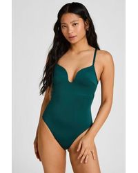 Hunkemöller - Badpak Neoprene - Lyst