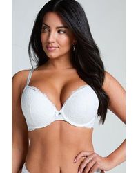 Hunkemöller - Voorgevormde Push-Up Beugel Bh Marine - Lyst