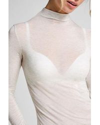 Hunkemöller - Super Soft Turtleneck Shirt With Cashmere - Lyst