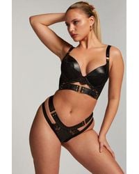 Hunkemöller - Occult Open Crotch Brazilian - Lyst