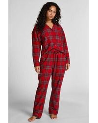 Hunkemöller - Flannel Pyjama Pants - Lyst