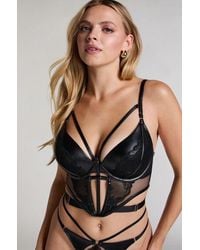 Hunkemöller - Voorgevormde Push-up Longline Beugel Bh Nadia - Lyst