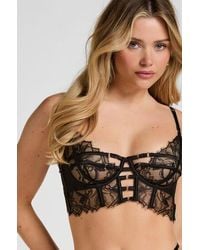 Hunkemöller - Non-Padded Underwired Longline Bra Bea - Lyst