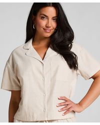 Hunkemöller - Katoenen Pyjama Top - Lyst