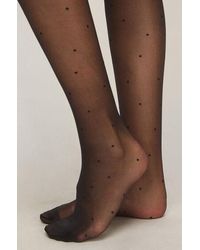 Hunkemöller - Tights 15 Denier Dots - Lyst