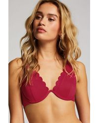 Hunkemöller - Scallop Rio Bikini Bottoms - Lyst