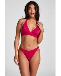 Hunkemöller - Highleg Bikini Bottom Bardolino - Lyst