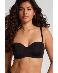 Hunkemöller - Smooth Padded Underwired Strapless Push-Up Bra - Lyst