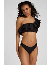 Hunkemöller - Highleg Bikini Bottom Luxe - Lyst