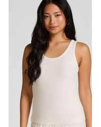 Hunkemöller - Singlet Brushed Jersey Rib - Lyst