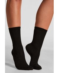 Hunkemöller - Rib Modal Crew Socks - Lyst