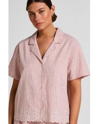Hunkemöller - Striped Pyjama Short - Lyst