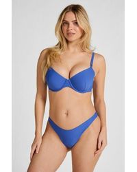 Hunkemöller - Highleg Bikini Bottom Luxe - Lyst