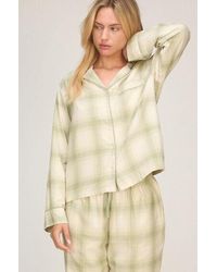 Hunkemöller - Jacket Longsleeve Woven - Lyst