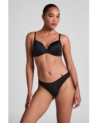 Hunkemöller - Invisible Thong Stripe Mesh - Lyst