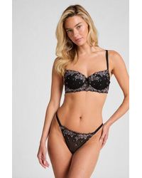 Hunkemöller - Chloe Highleg String - Lyst