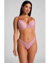 Hunkemöller - String Marine - Lyst