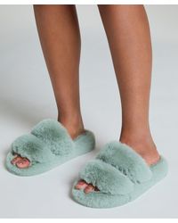 Hunkemöller - Slippers Double Strap - Lyst