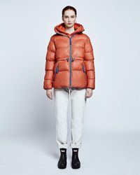 HUNTER Chaqueta Acolchada A-line Original Para Mujer - Naranja