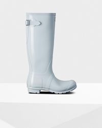 hunter women's original tall back adjustable wellington boots