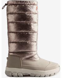 hunter women's original insulated tall snow boots