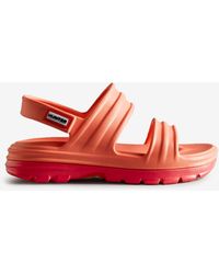 HUNTER Flat sandals for Women | Online Sale up to 50% off | Lyst
