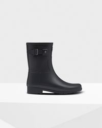 hunter refined short rain boots