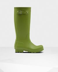 HUNTER Original Tall Wellington Boots - Green
