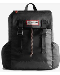 HUNTER Ripstop Packable Backpack - Black