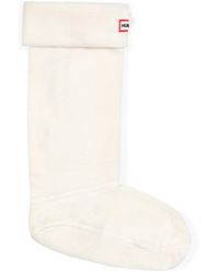 HUNTER Calcetines Unisex Para Botas - Blanco