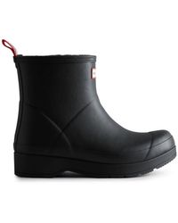 Hunter Homme Chaussures Bottes Bottes de pluie Bottes Hautes Ajustables Sur Le Côté En Caoutchouc Pour Homme 