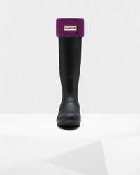 HUNTER Original Tall Boot Socks - Purple
