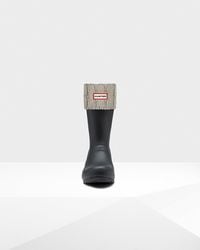 hunter cable knit boot socks short