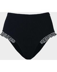 Hunza G - High Waist Bikini Bottom - Lyst