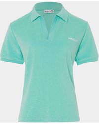 Hunza G - Terry Towelling Polo - Lyst