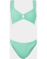 Hunza G - Julia Bikini With Pearly Hoop - Lyst