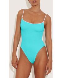 Hunza G - Pamela Swim Contrast - Lyst