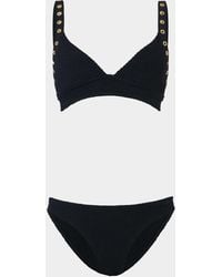 Hunza G - Tessa Eyelet Bikini - Lyst