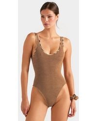 Hunza G - Burberry X Faye Swim - Lyst