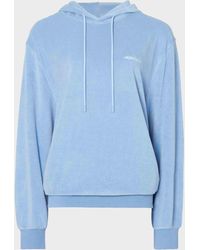 Hunza G - Terry Towelling Hoodie - Lyst