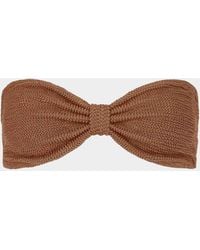 Hunza G - Jean Bikini Top - Lyst