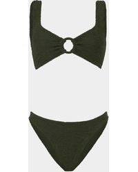 Hunza G - Julia Bikini With Tonal Hoops - Lyst