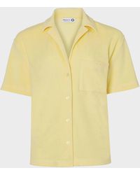 Hunza G - Terry Toweling Cuban Shirt - Lyst