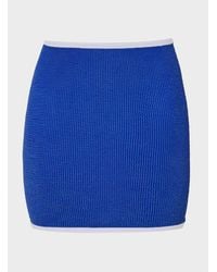 Hunza G - Devyn Swim Skirt/Tube Top - Lyst