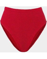 Hunza G - High Waist Bikini Bottom - Lyst